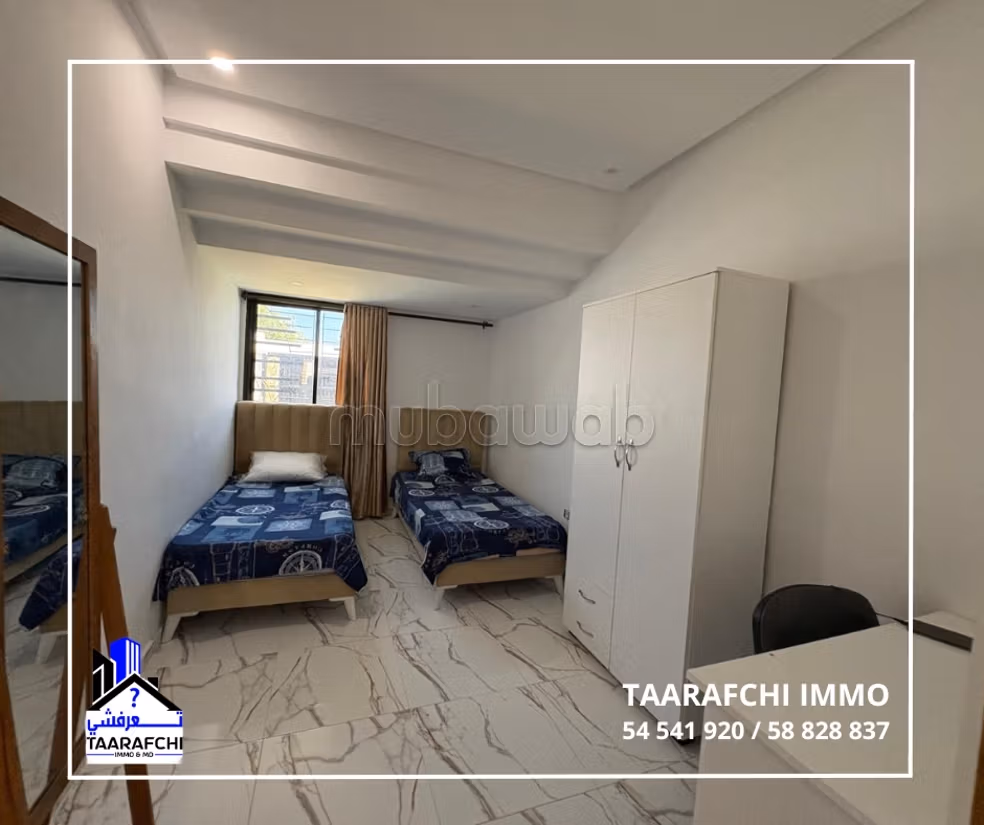 Location estivale: RDC, piscine privative à Hammame