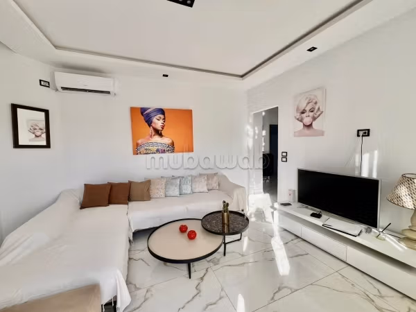 Etage de villa S2 meublé, Marsa ville