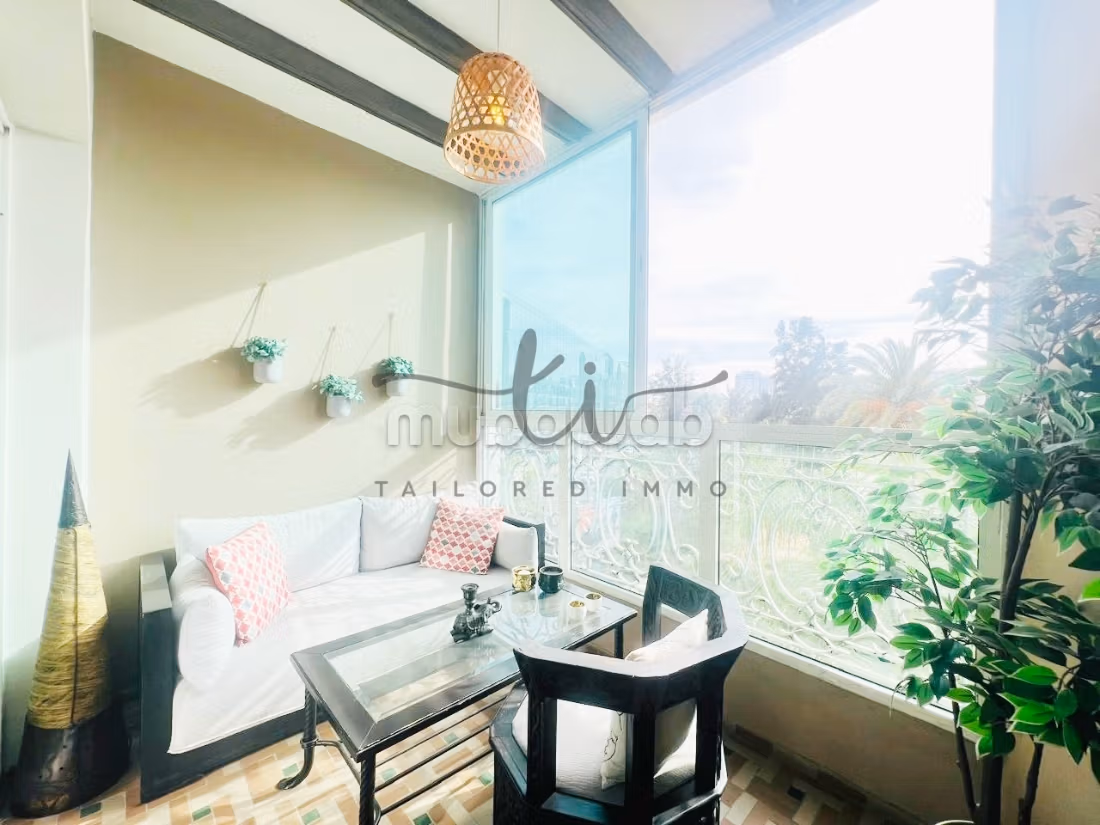 Appartement de deux chambres meublé à louer à Racine