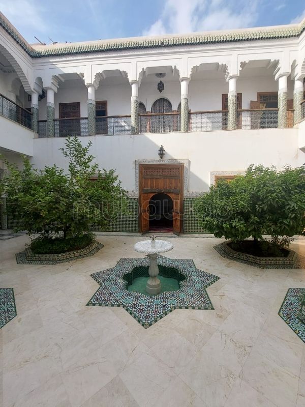 Superb riad for sale in Arset Ben Chebli. Dimension 557 m². Green area, Balcony