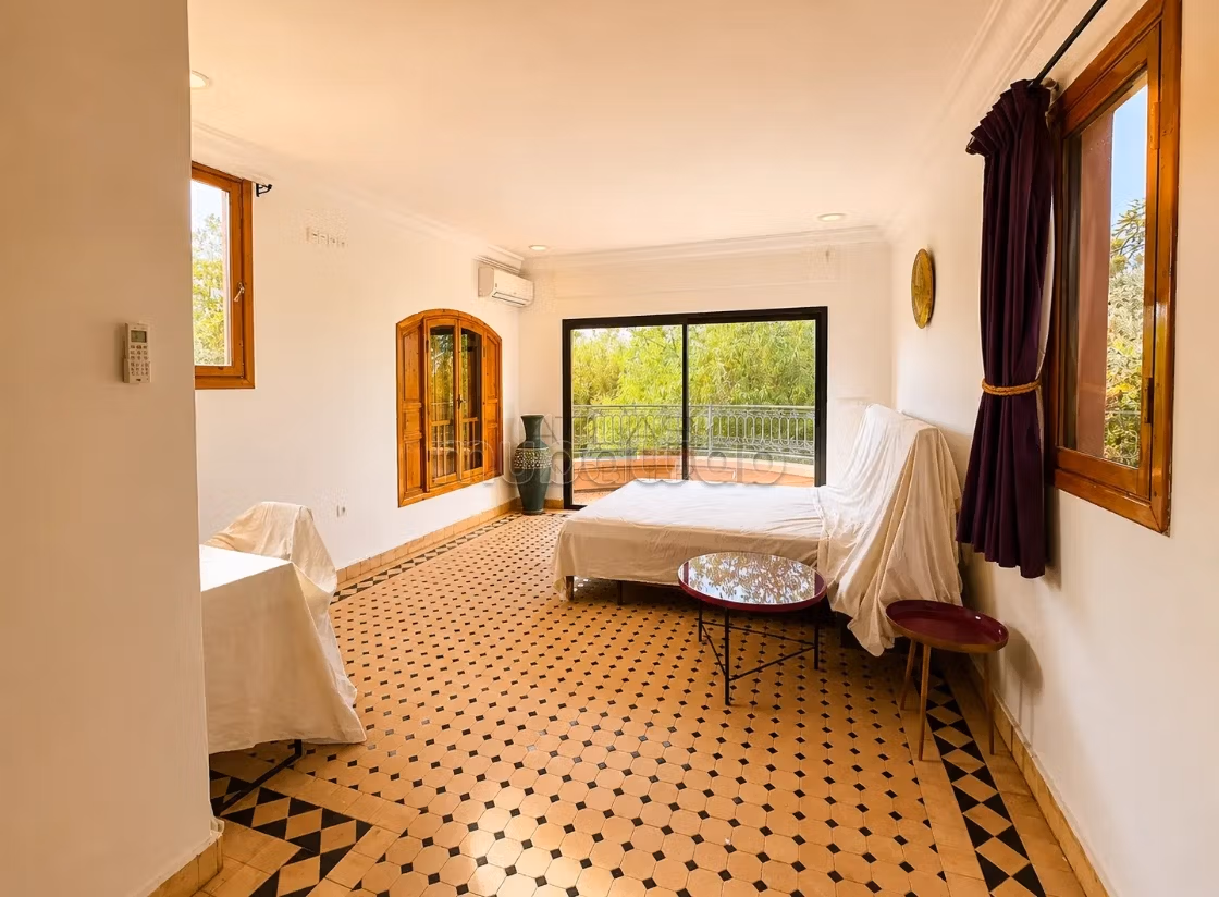 Villa avec VNA route de l'Ourika,
vue Atlas