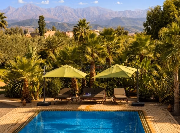 Villa with VNA on Ourika Road, Atlas view