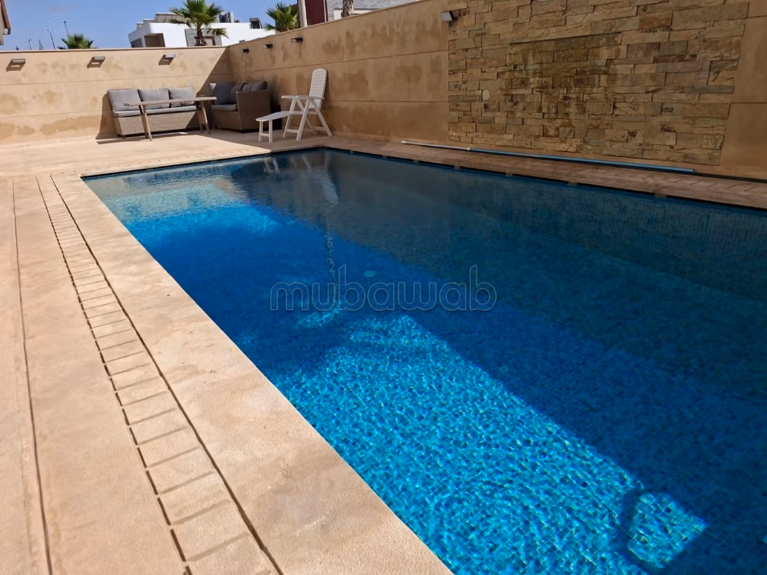 Magnificent villa for rent in Temara plage. 6 comfortable rooms. Cellar