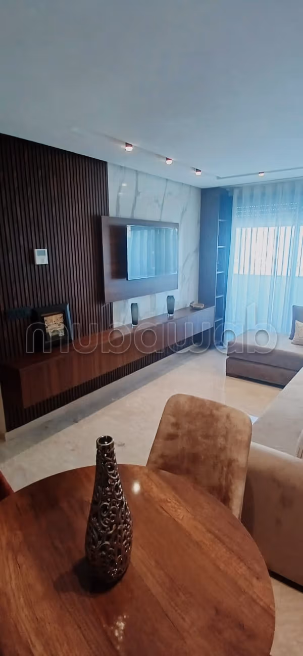 Location d'un appartement à Oulfa. Superficie 55 m². Bien meublé