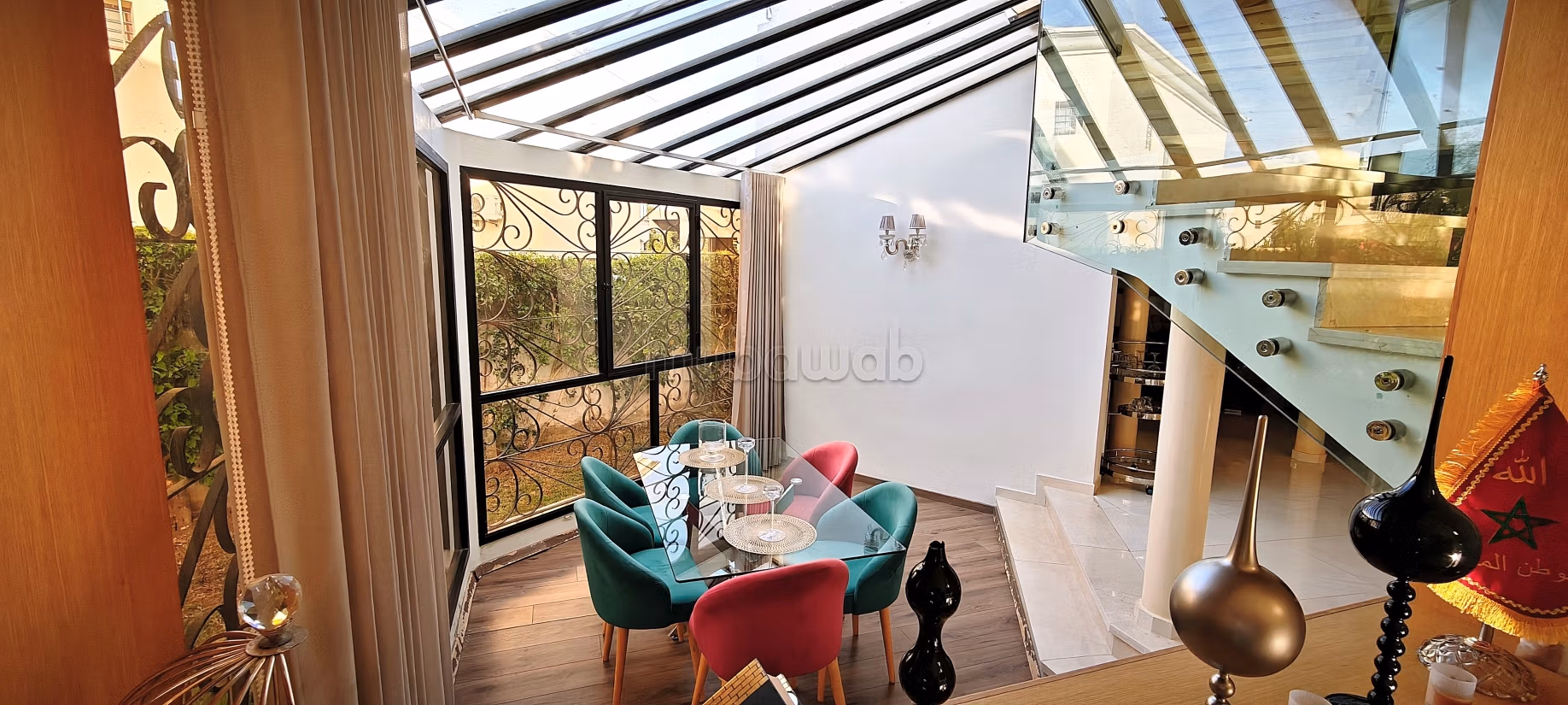 Villa con 5 Camere in Affitto – L’Orangeraie Souissi, Rabat