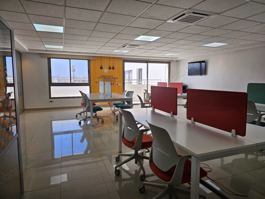 Bureaux équipés 128 m² à louer Boulevard de la Corniche