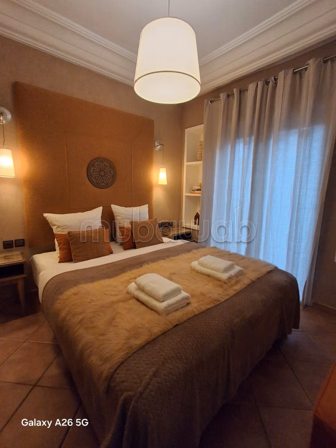 Vend appartement à Guéliz. Surface totale 95 m². Meublé — 5