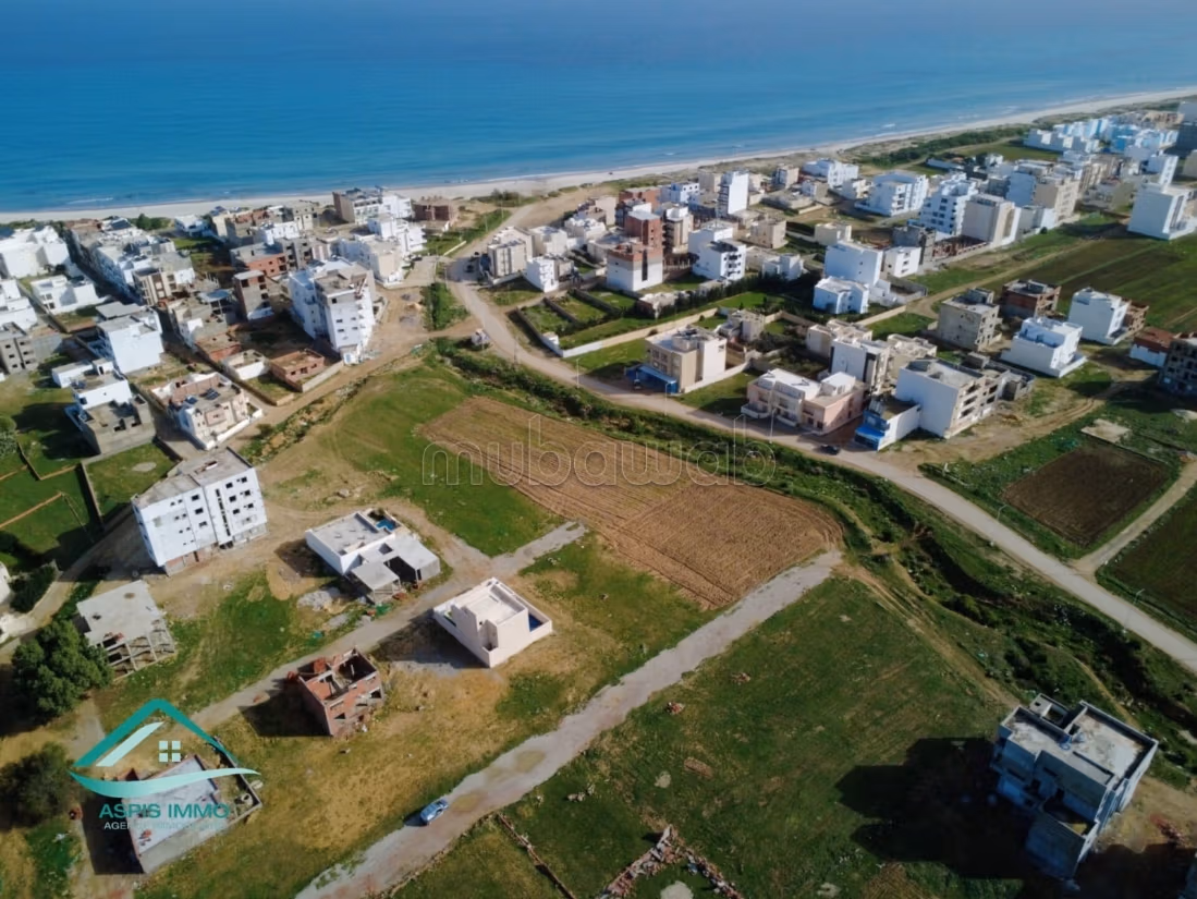 Terrain 2368 m² à 350 mètres plage Ezzahra Kelibia