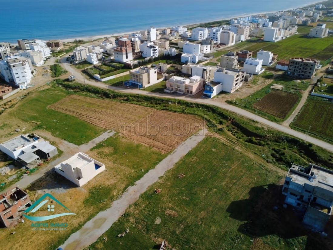 Terrain 2368 m² à 350 mètres plage Ezzahra Kelibia
