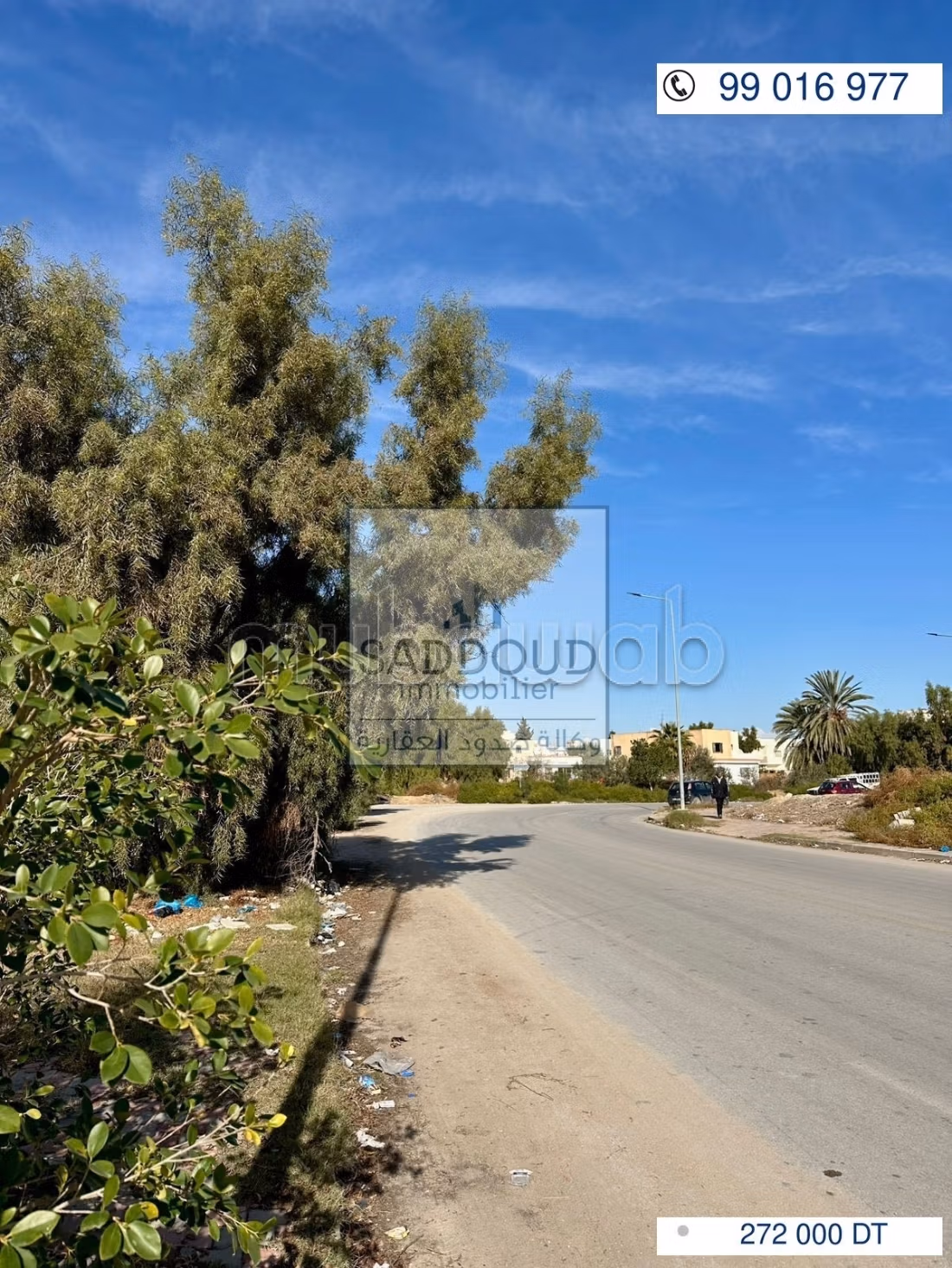 Terrain  495 m² à vendre – Route Matar Km 1