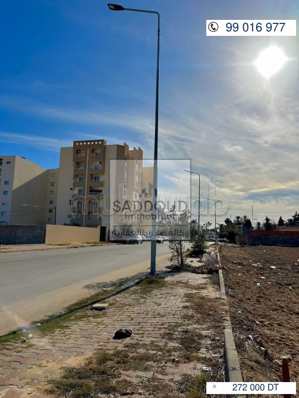 Terrain  495 m² à vendre – Route Matar Km 1