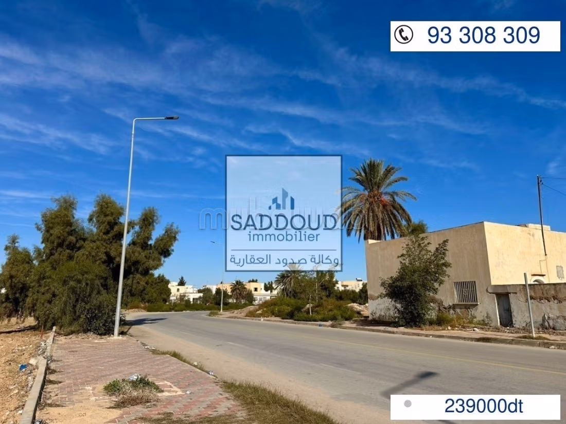 Land for sale in Route matar. Dimension 478 m²