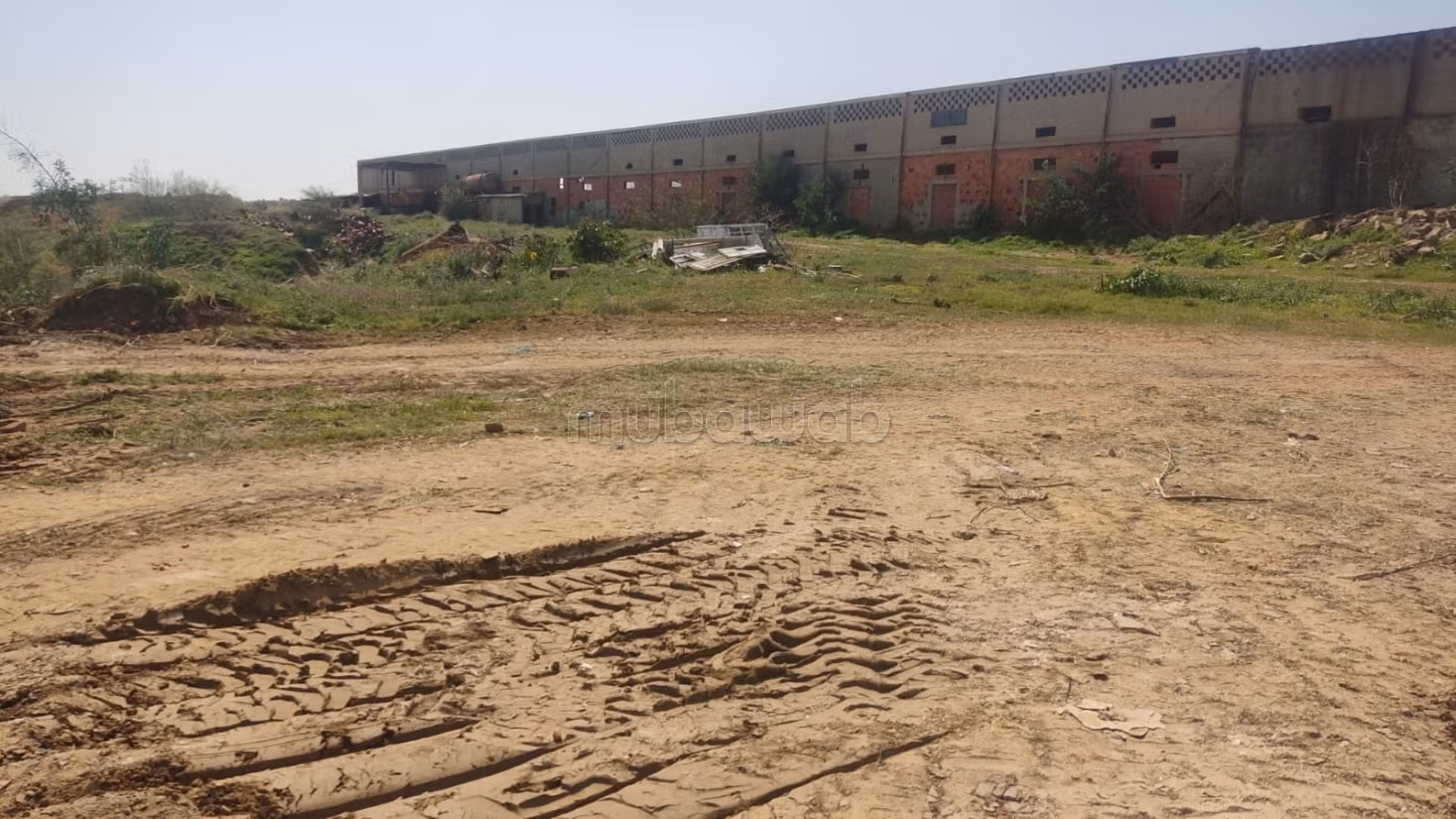 Usine et terrain route eljem moknine