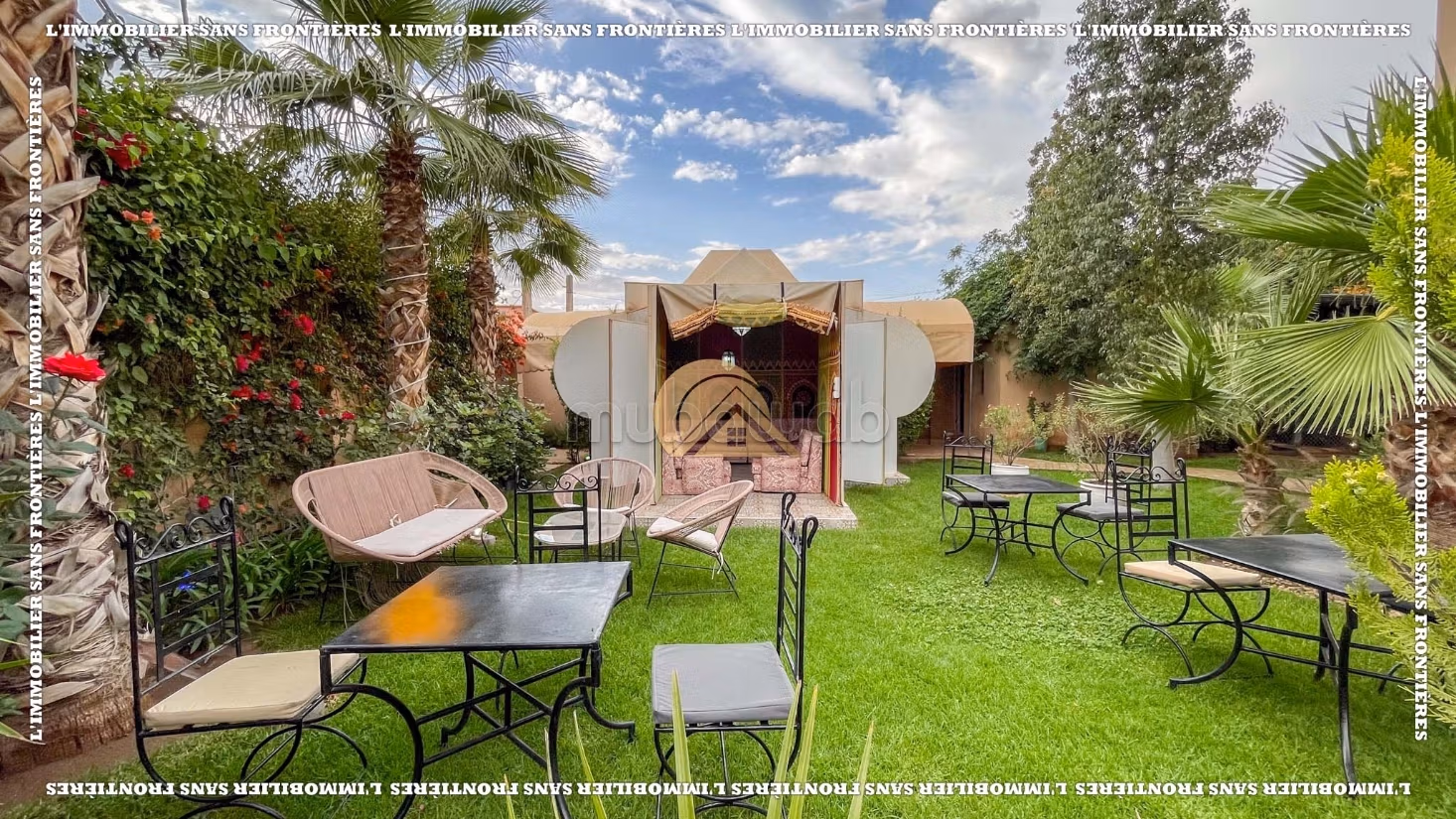 Villa amueblada en Route d’Amizmiz km 17, piscina privada  hammam beldi, Marrakech: en venta