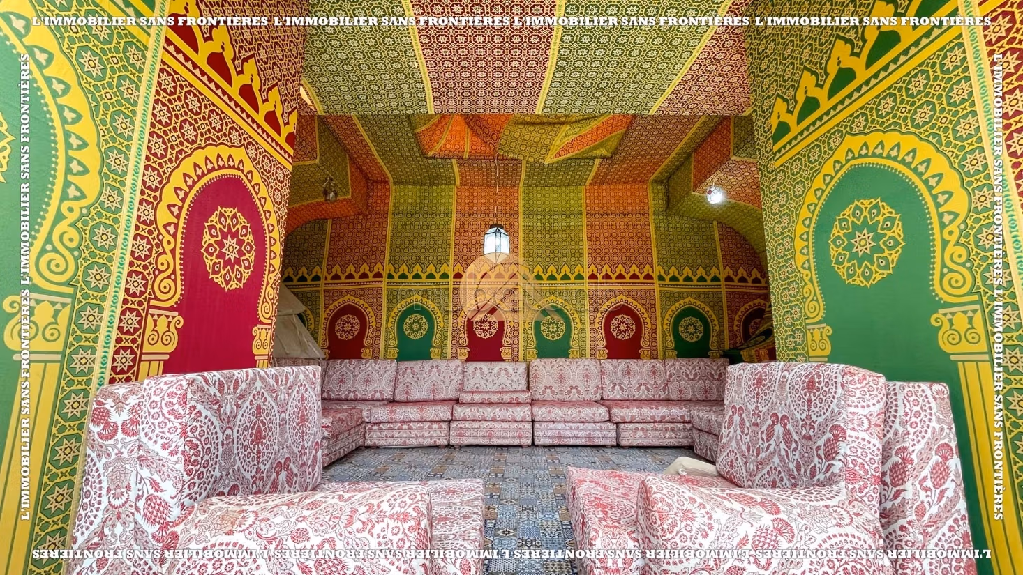 Villa amueblada en Route d’Amizmiz km 17, piscina privada  hammam beldi, Marrakech: en venta