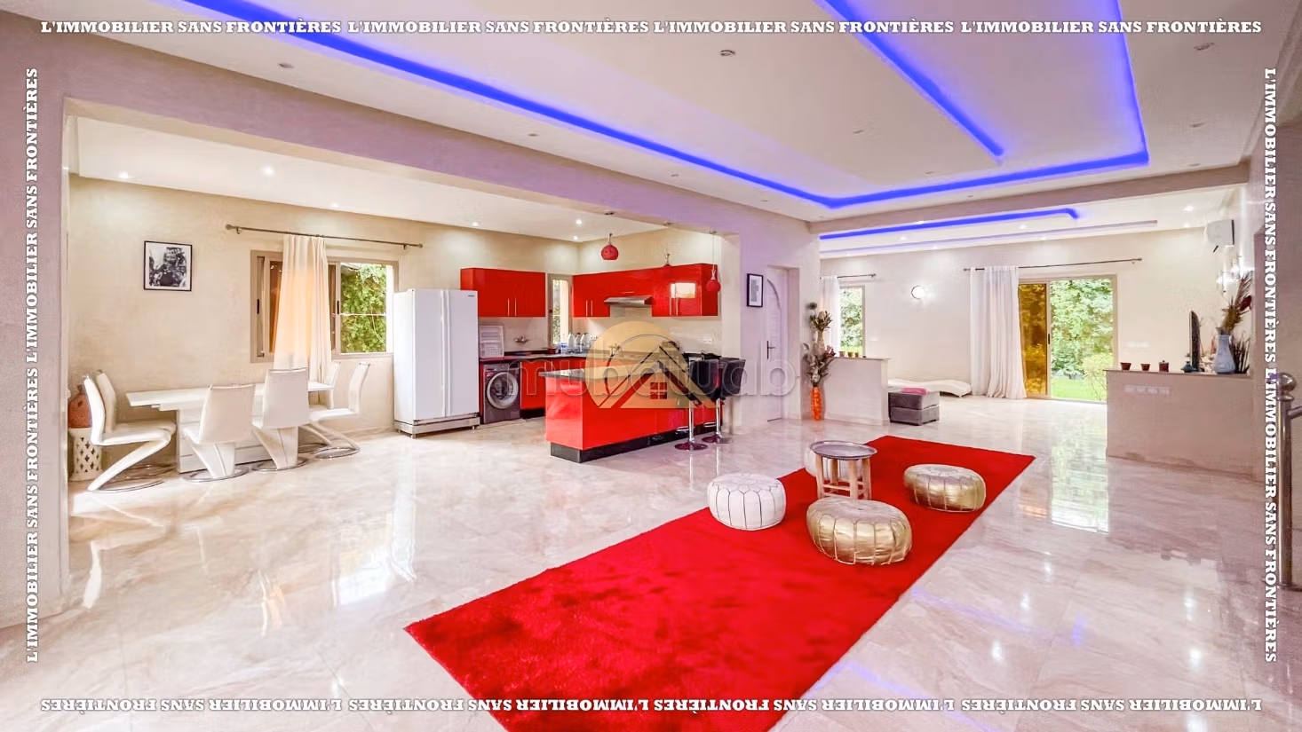 Villa amueblada en Route d’Amizmiz km 17, piscina privada  hammam beldi, Marrakech: en venta