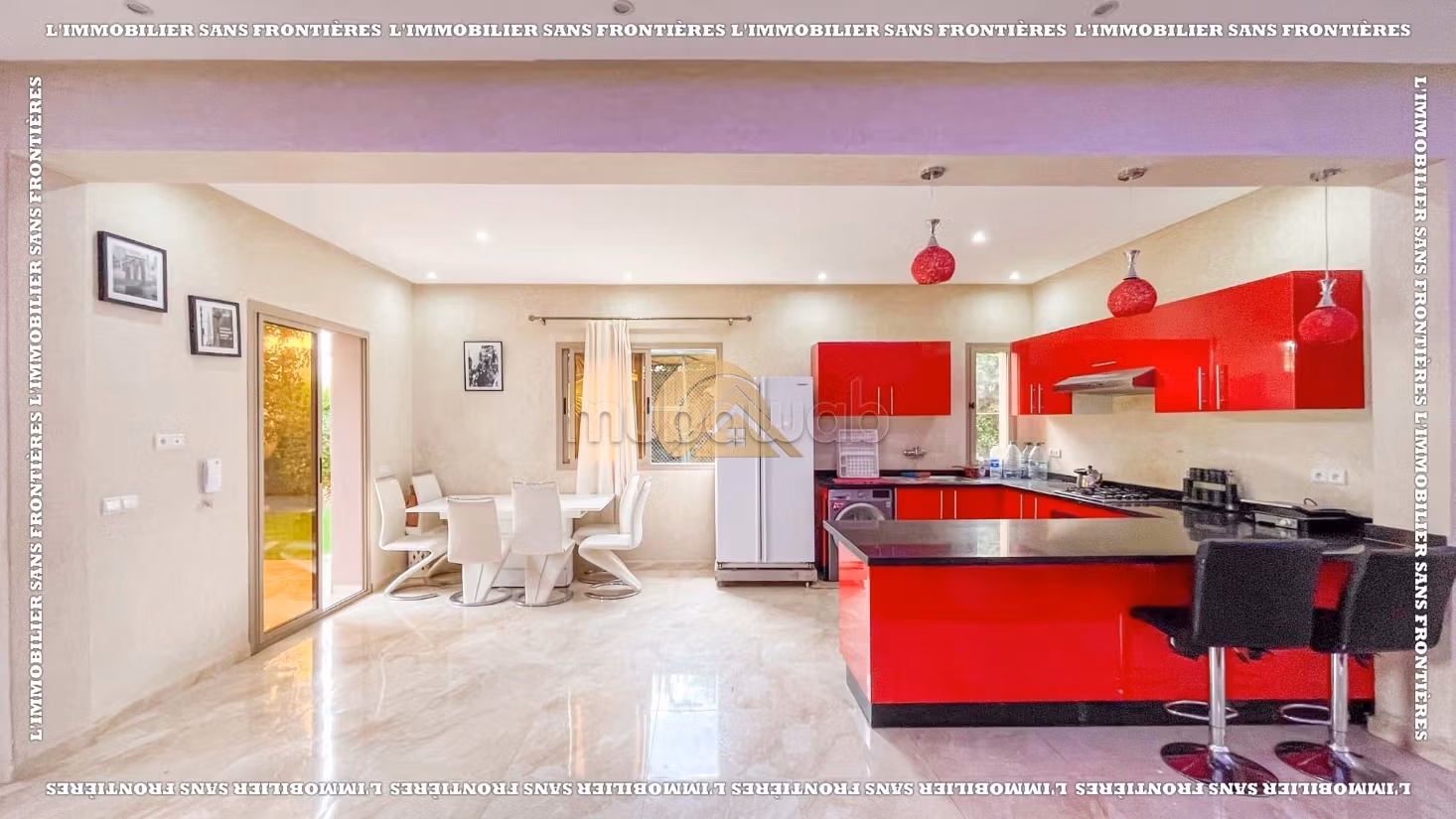 Villa amueblada en Route d’Amizmiz km 17, piscina privada  hammam beldi, Marrakech: en venta