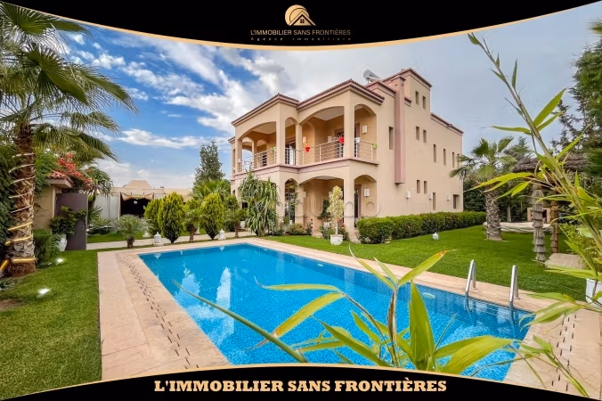 Furnished villa in Route d’Amizmiz km 17, private pool  hammam beldi, Marrakech: for sale