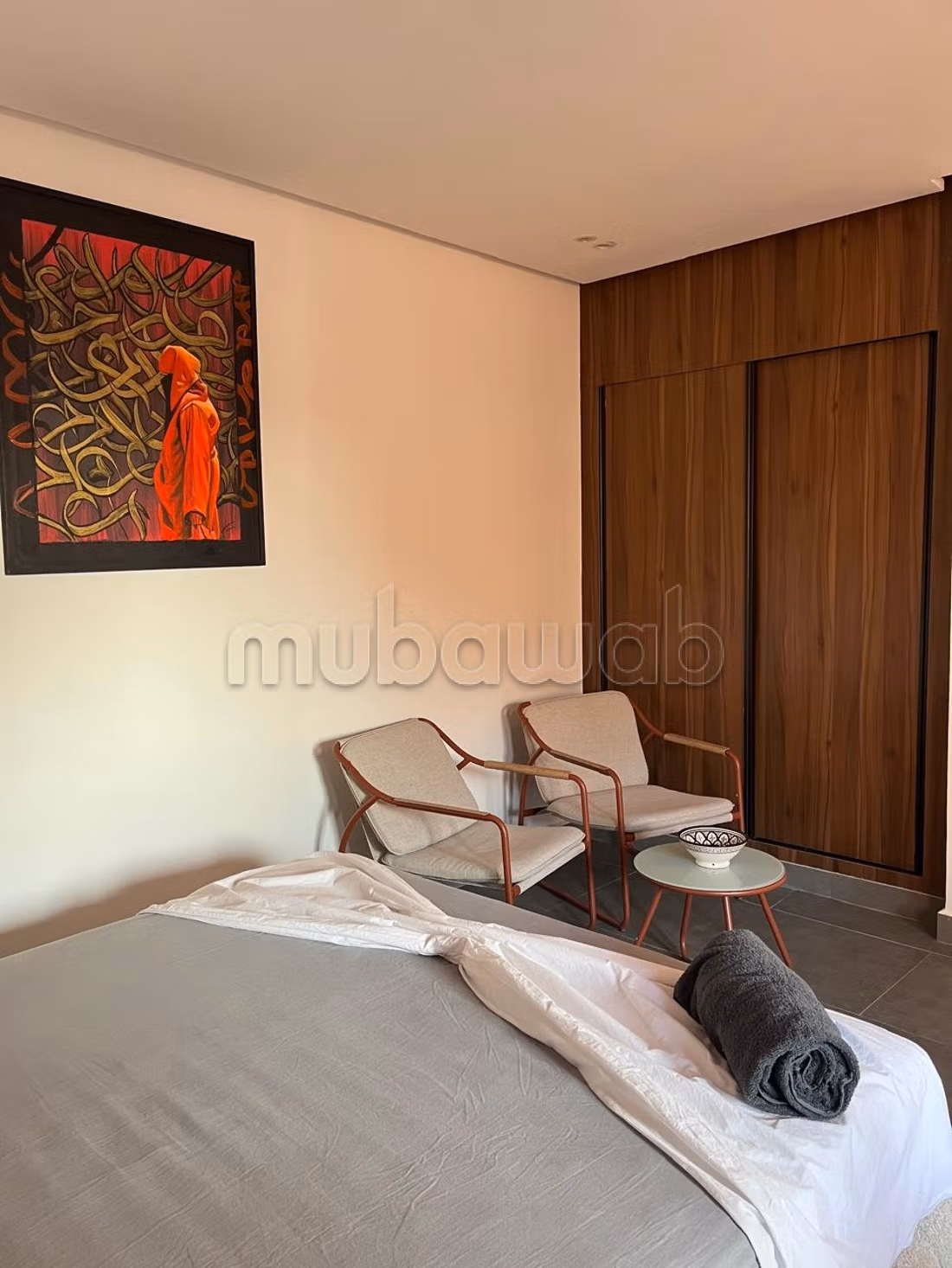 Appartementen te huur in Guéliz. 1 Slaapkamer. Gemeubileerd