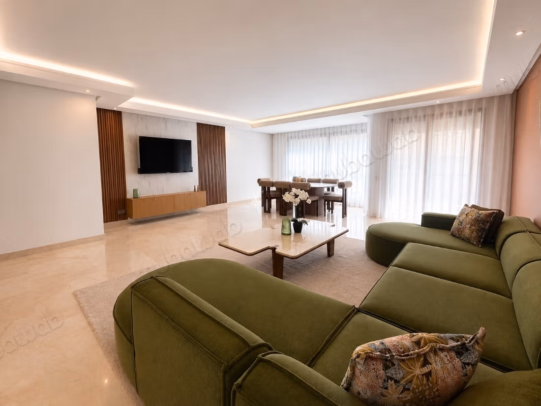 Racine/Appartement à louer meublé NEUF 165m² 3ch