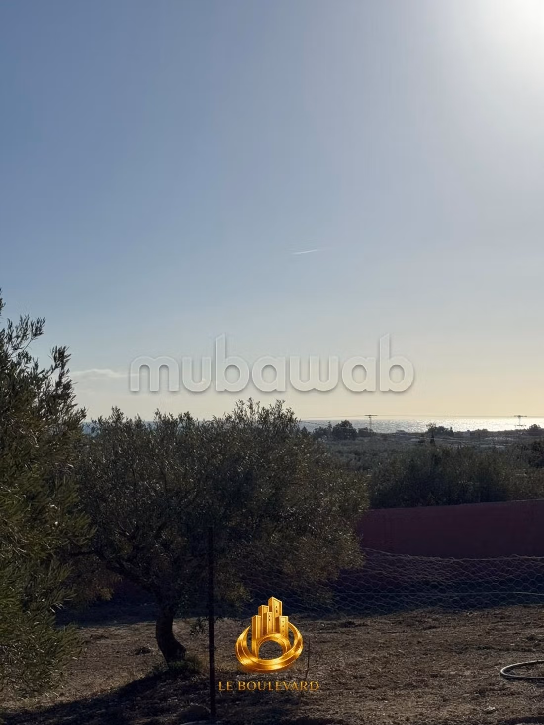 A vendre terrain 1470m² vue sur mer à Dharoufa Nabeul