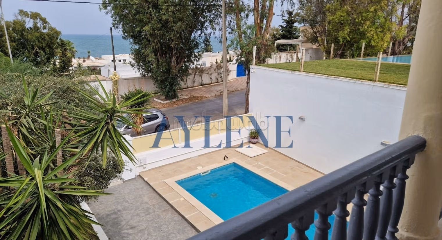 Villa S6 avec piscine située à La Marsa