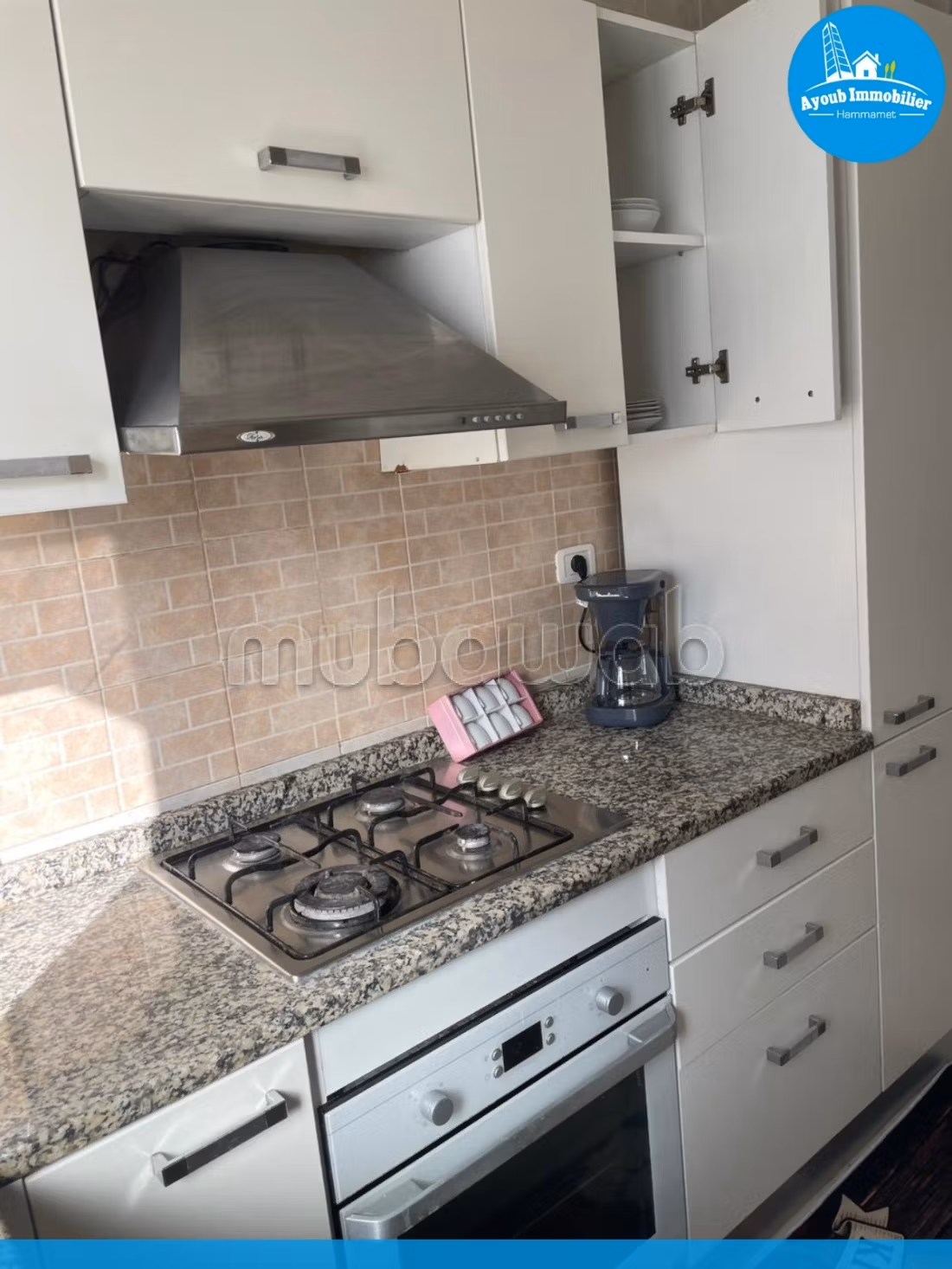 A louer appartement s2 à Hamammet zone Calypso