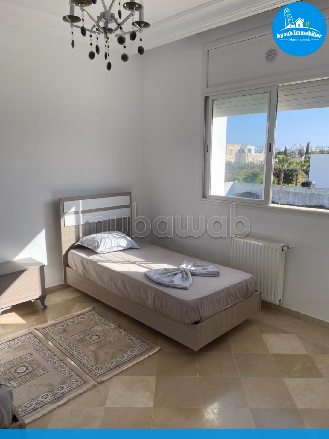 A louer appartement s2 à Hamammet zone Calypso