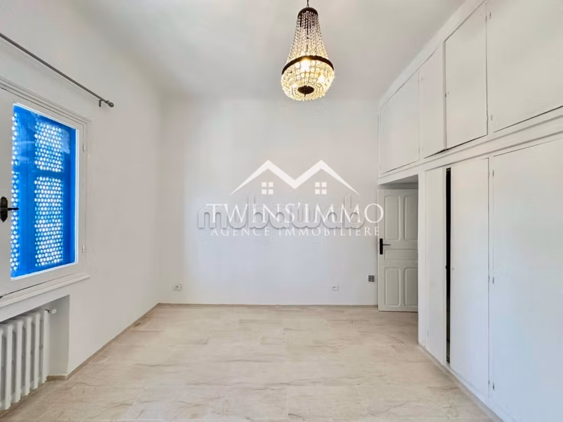 Rez de chaussée de villa S3 à Sidi Bou Saïd