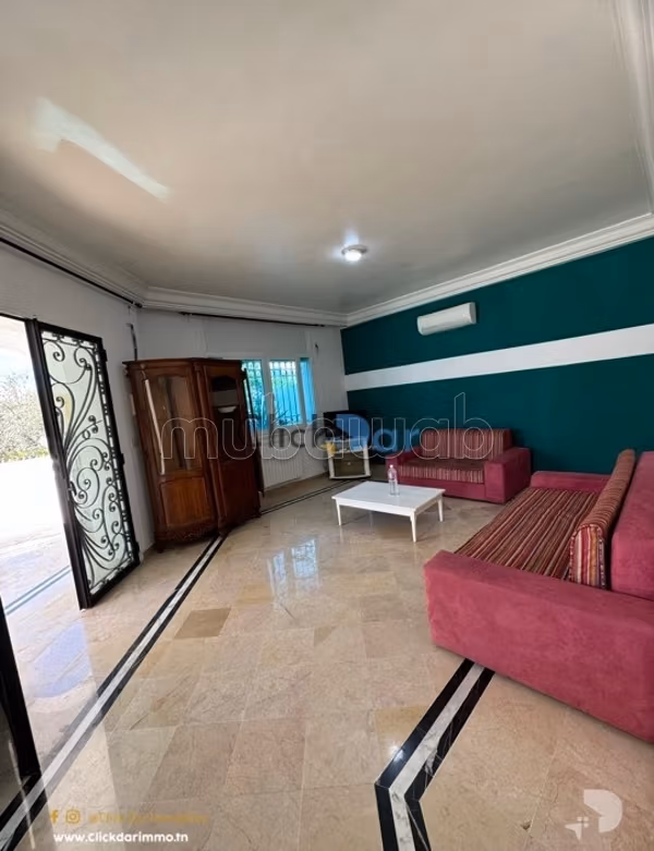 A Louer: RDC en S2 avec terrasse à Hammamet