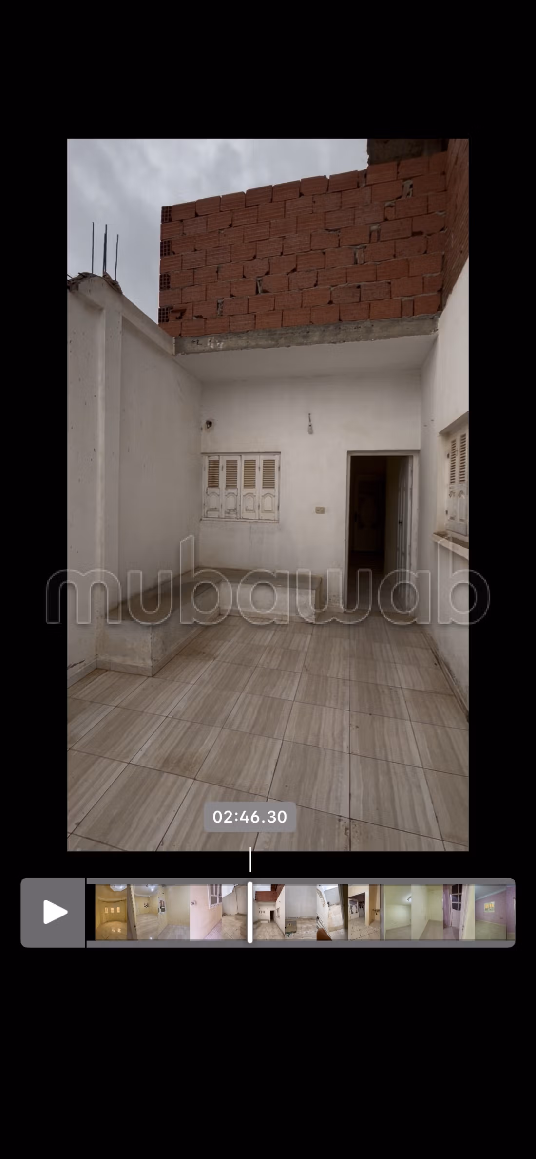Trouvez votre maison à acheter à El Hamma. 
2 pièces. 
Grand balcon