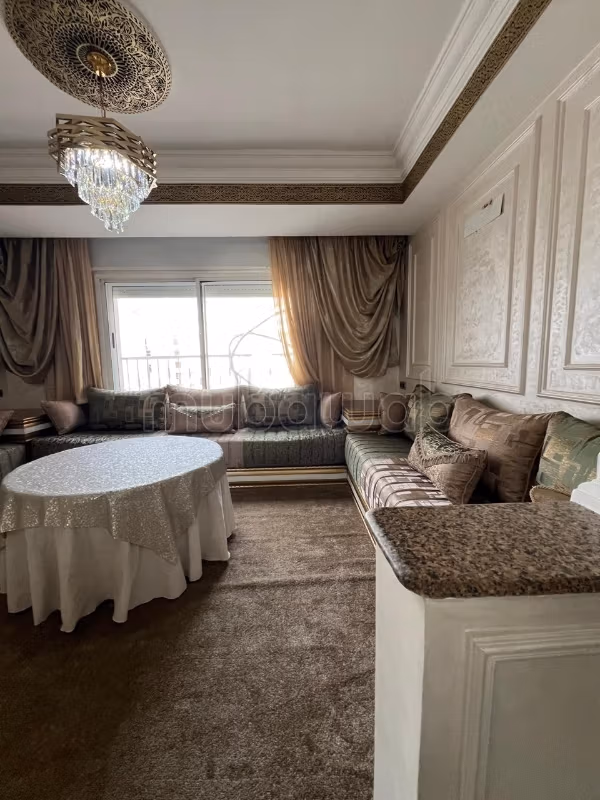 Locatie van gemeubileerd appartement in het centrum van Tanger