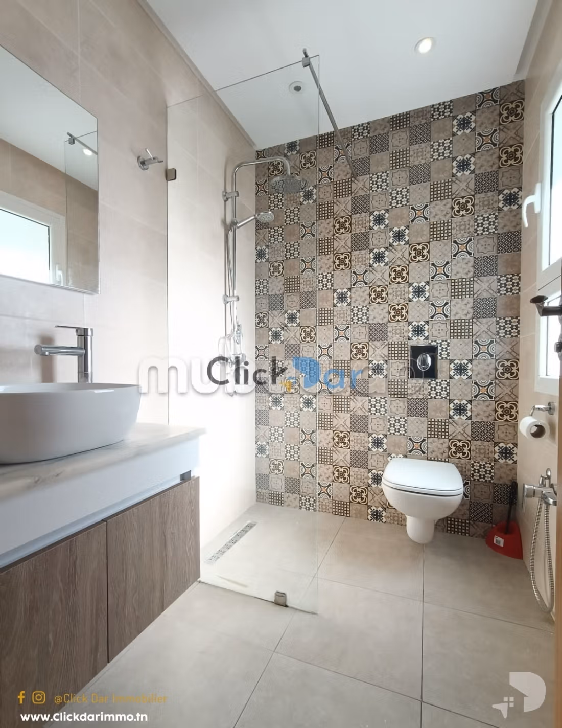 Appartement S2 location annuelle Hammamet Nord