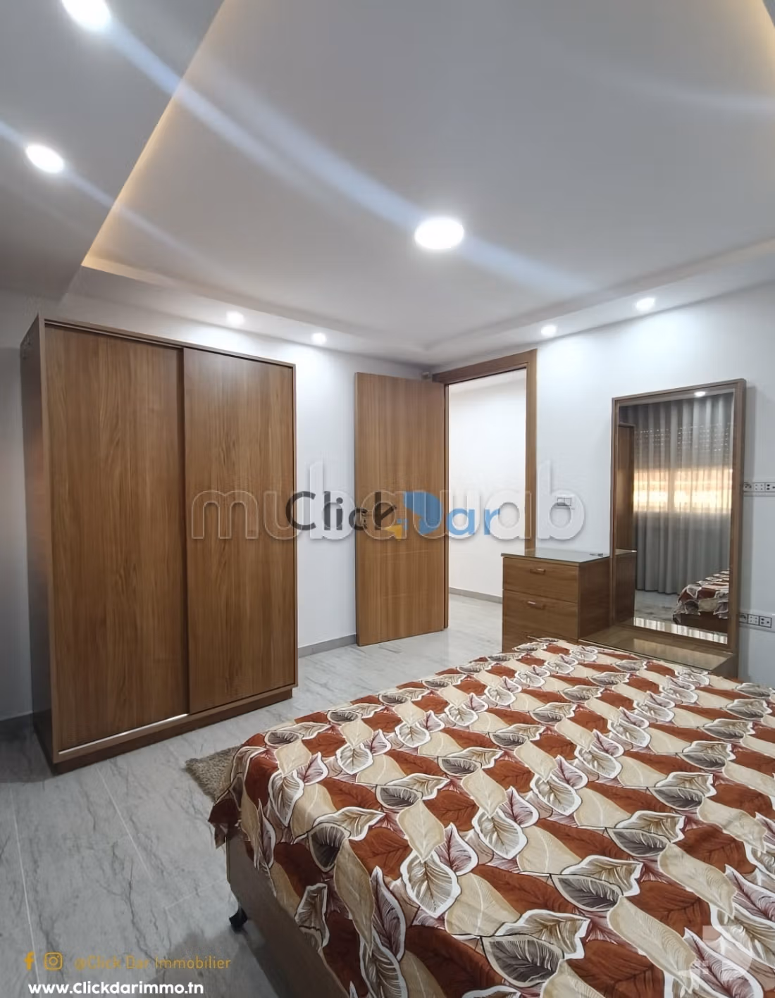 Appartement S2 location annuelle Hammamet Nord