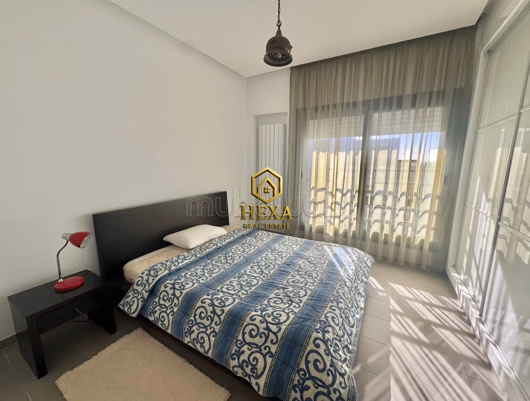 Appartement S3 meublé à Gammarth vue sur mer