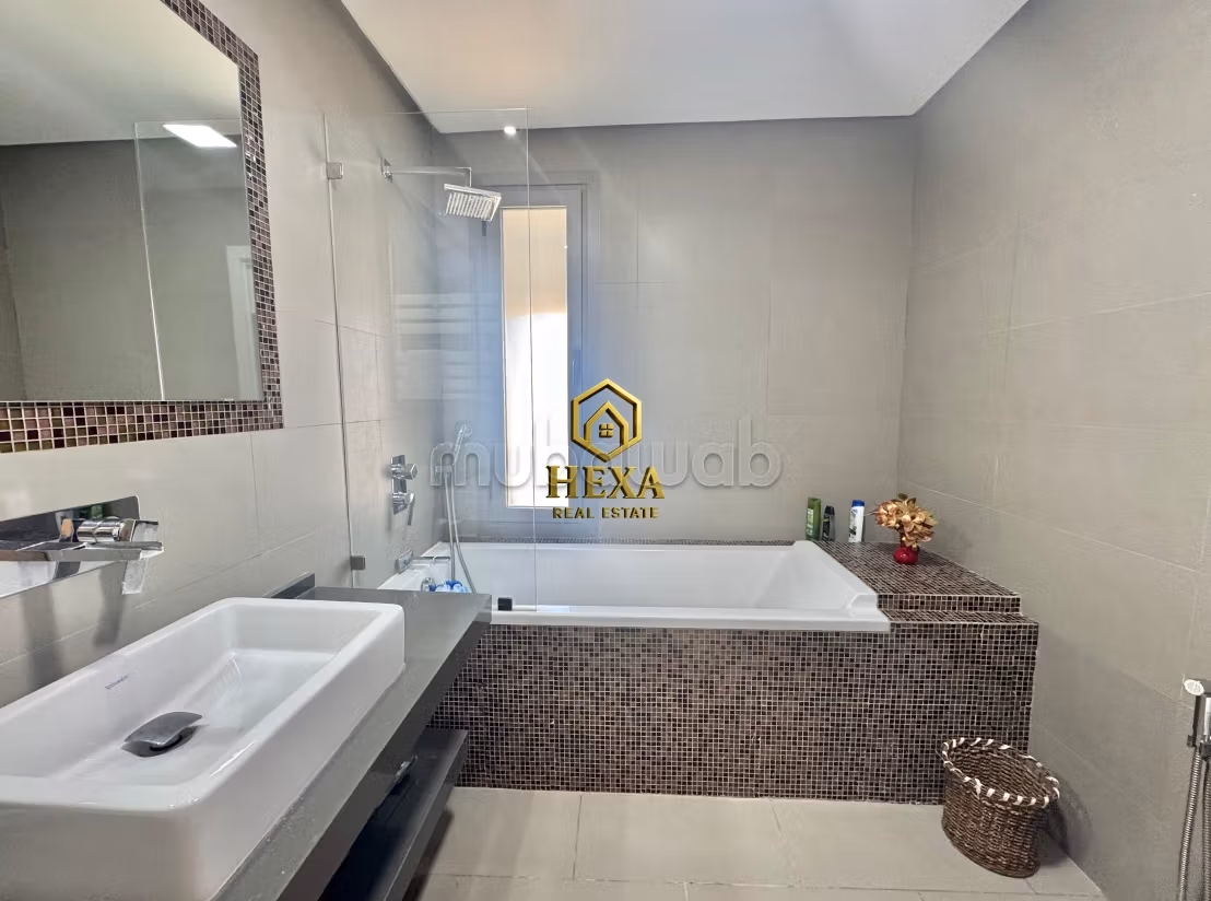 Appartement S3 meublé à Gammarth vue sur mer