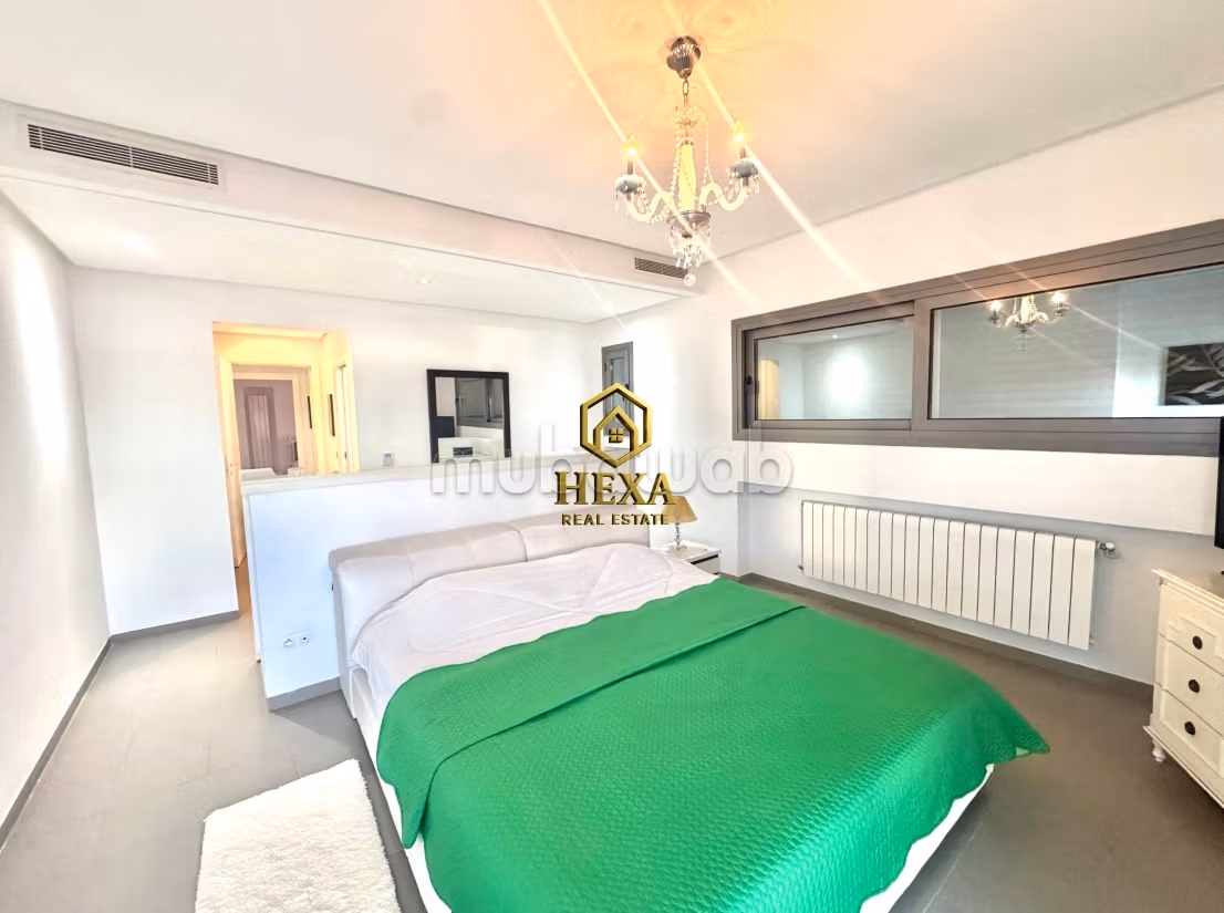 Appartement S3 meublé à Gammarth vue sur mer