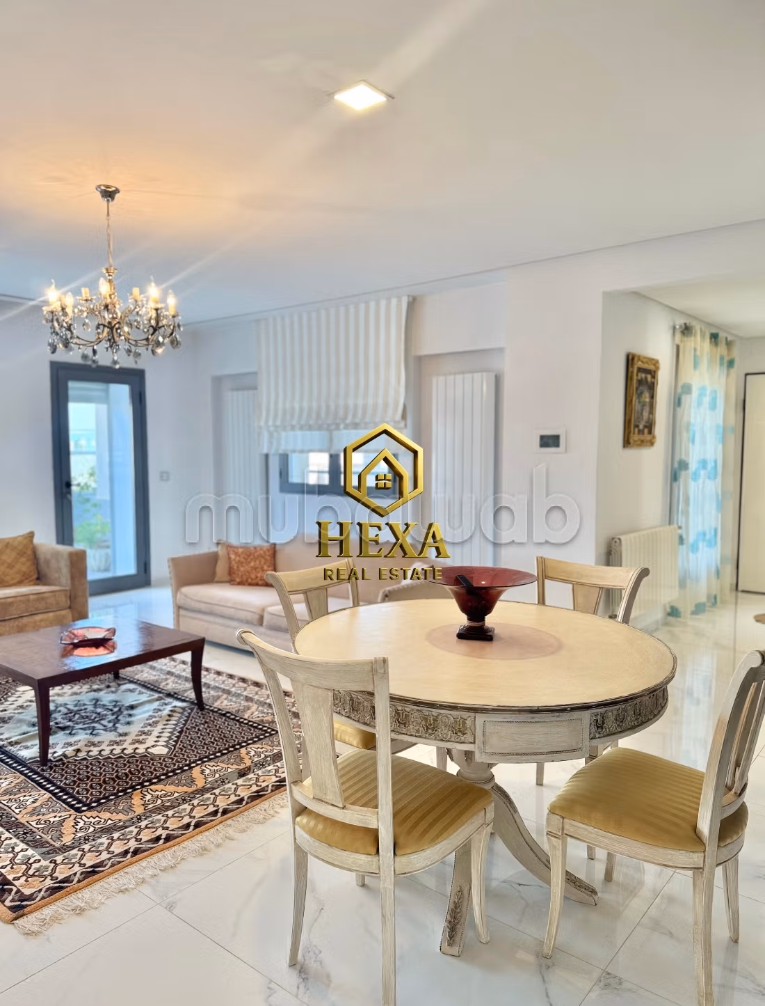 Appartement S3 meublé à Gammarth vue sur mer