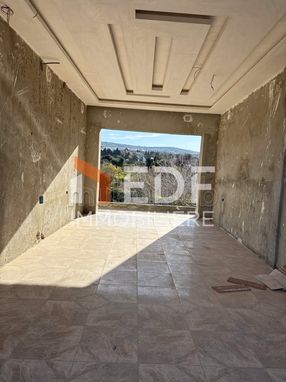Two-bedroom villa with panoramic sea view in Sounine