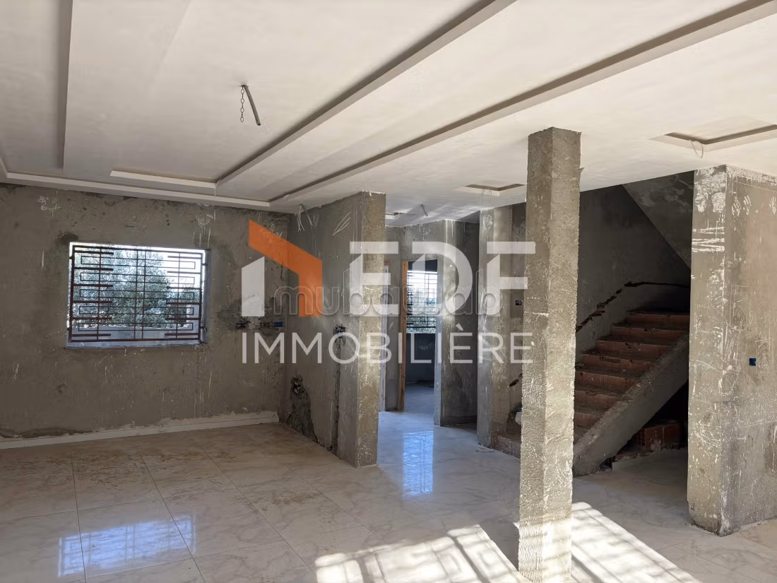 Two-bedroom villa with panoramic sea view in Sounine