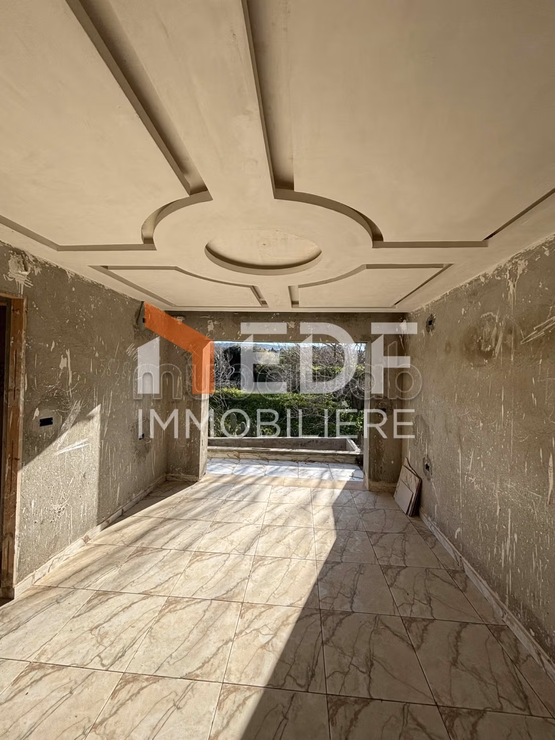 Two-bedroom villa with panoramic sea view in Sounine