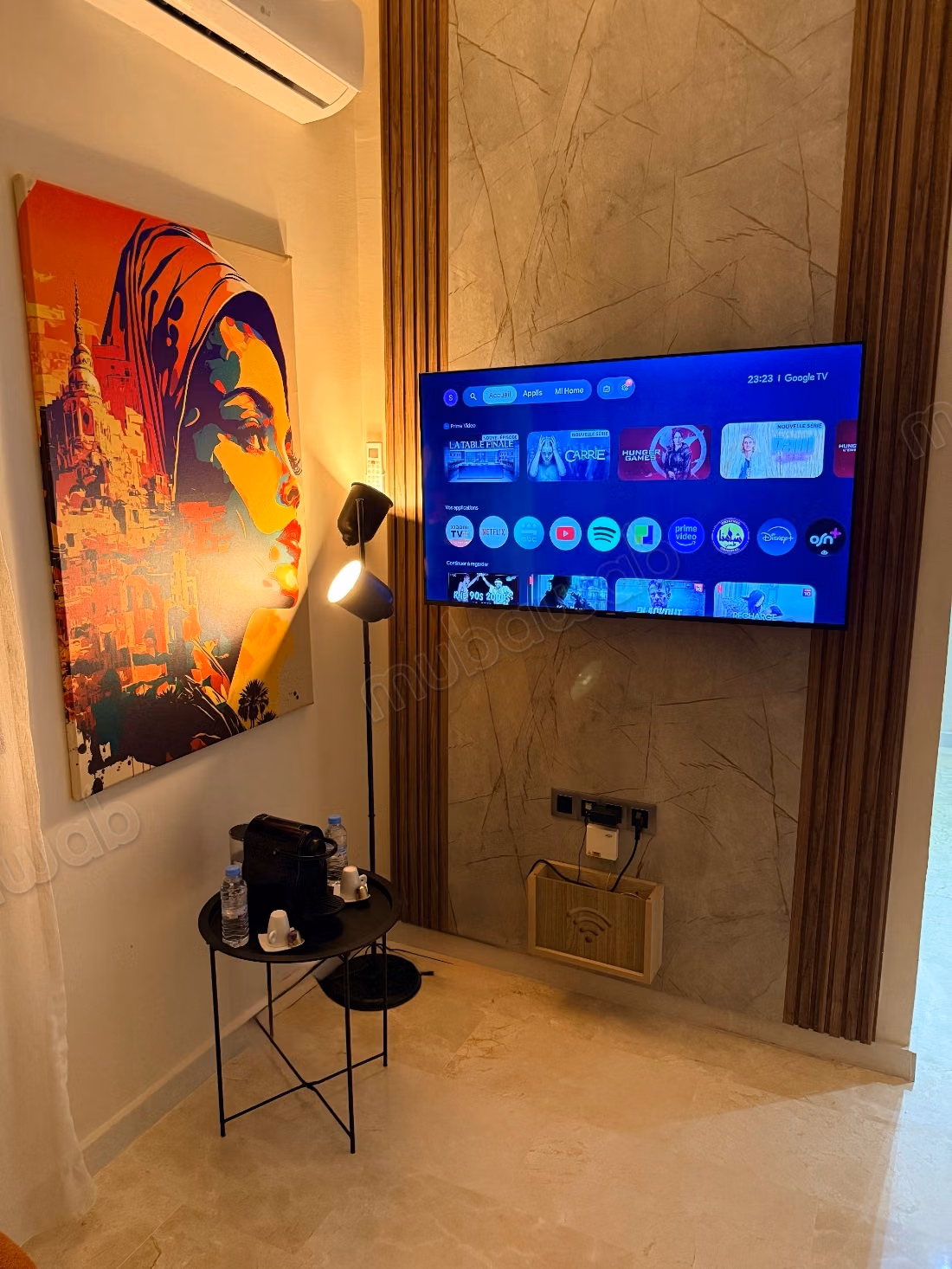 Studio meublé neuf & luxueux à louer
