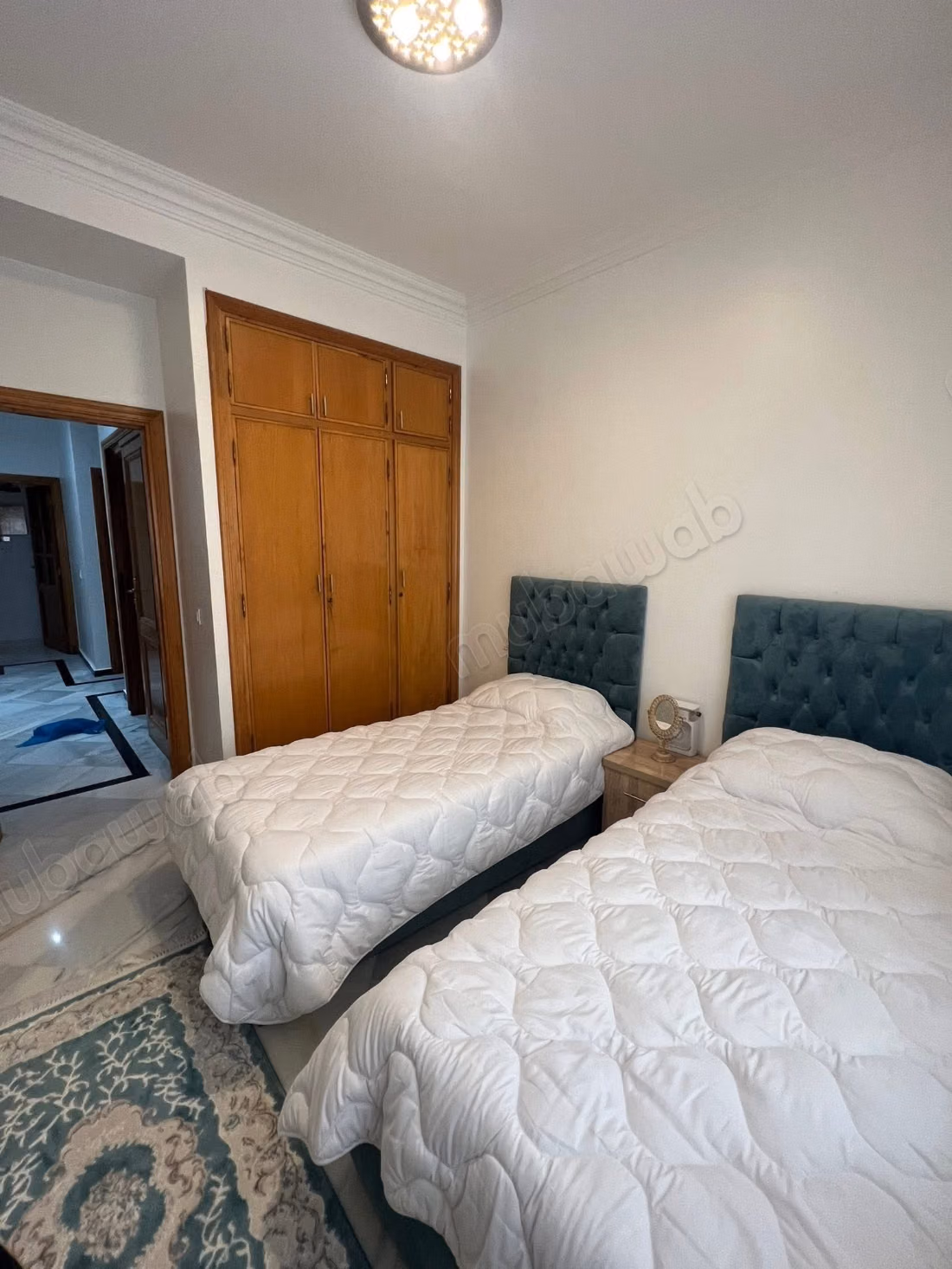 ANFA casa Lovely GROUND FLOOR apartment for rent in Racine. 
7 rooms. New furniture