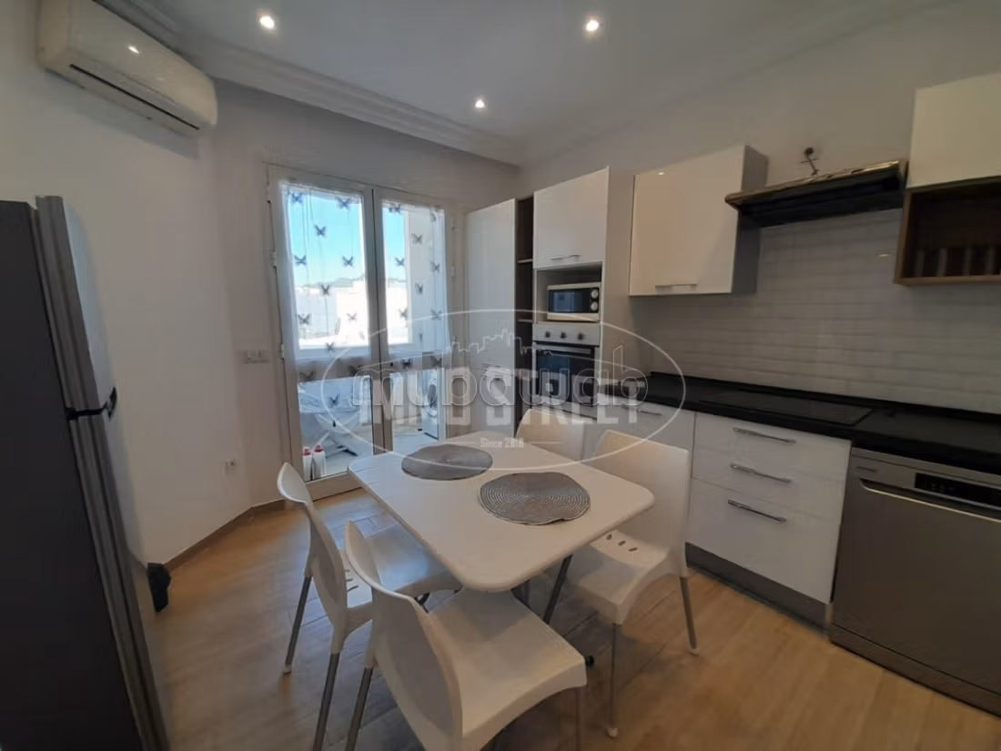 Location – Appartement S3 meublé à La Marsa Plage