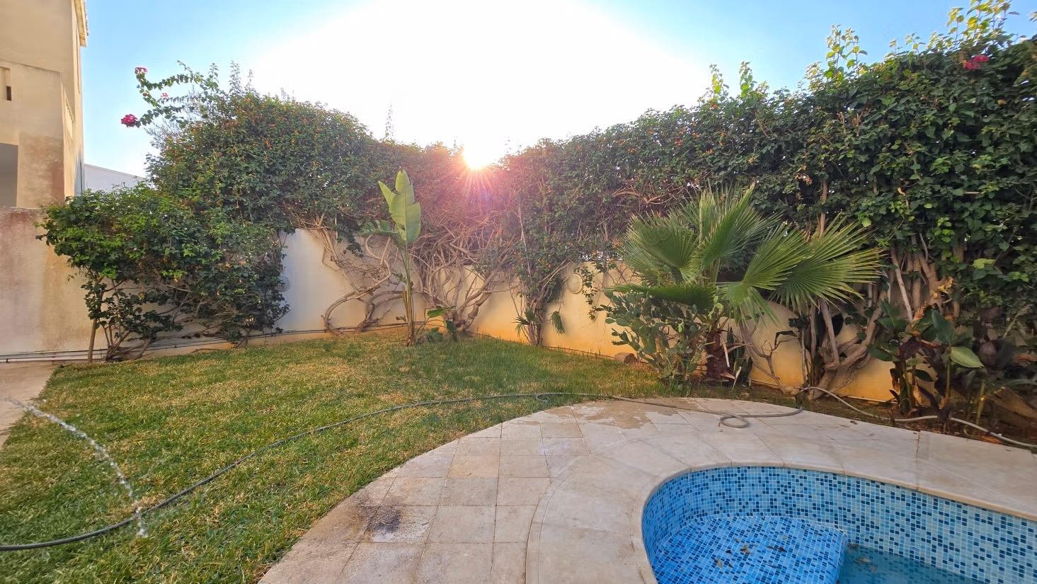 Villa S4 avec piscine à la Marsa