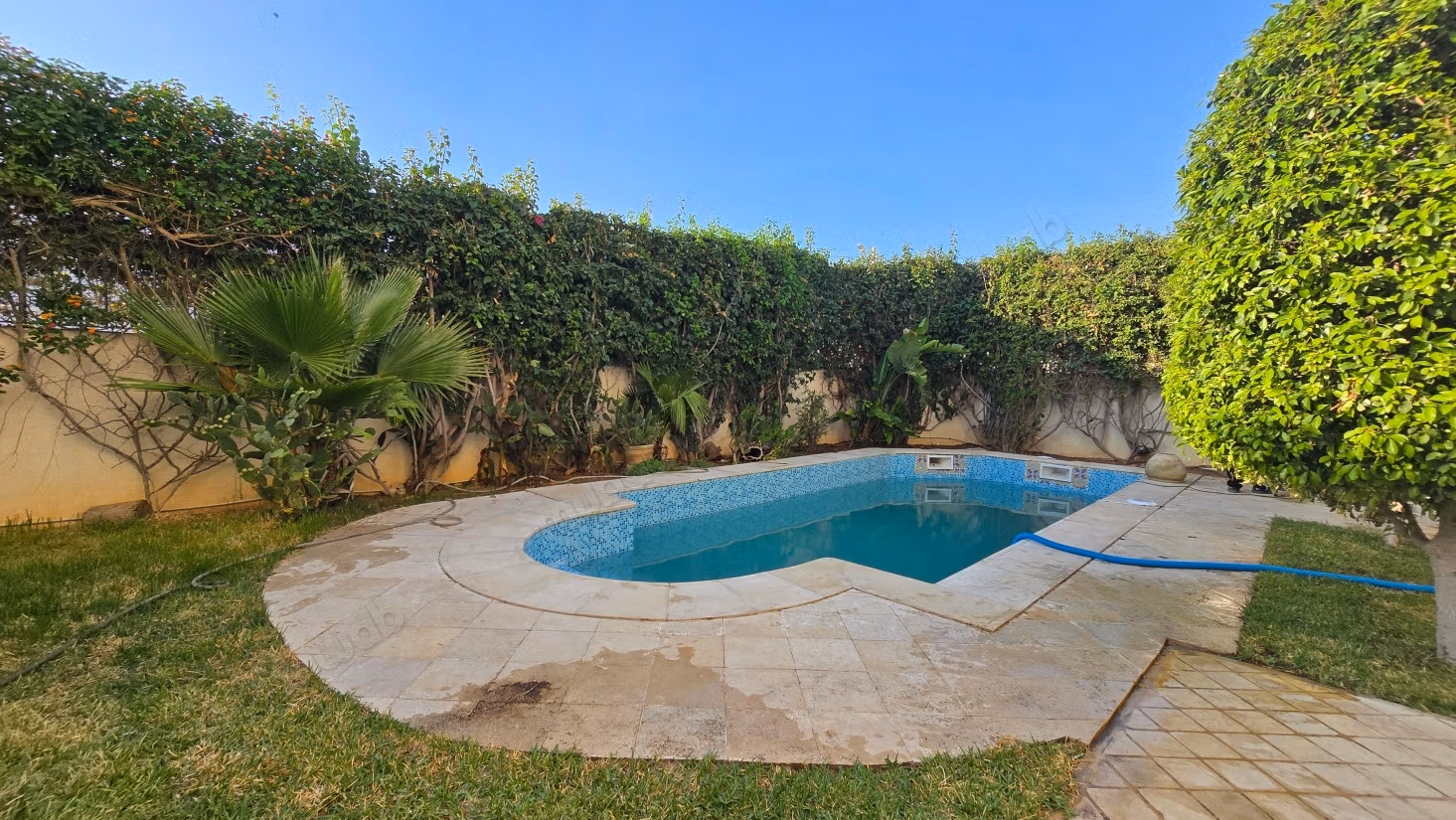 Villa S4 avec piscine à la Marsa