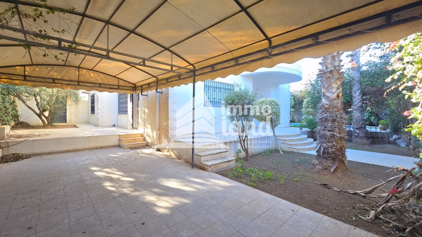 Villa S4 avec piscine à la Marsa