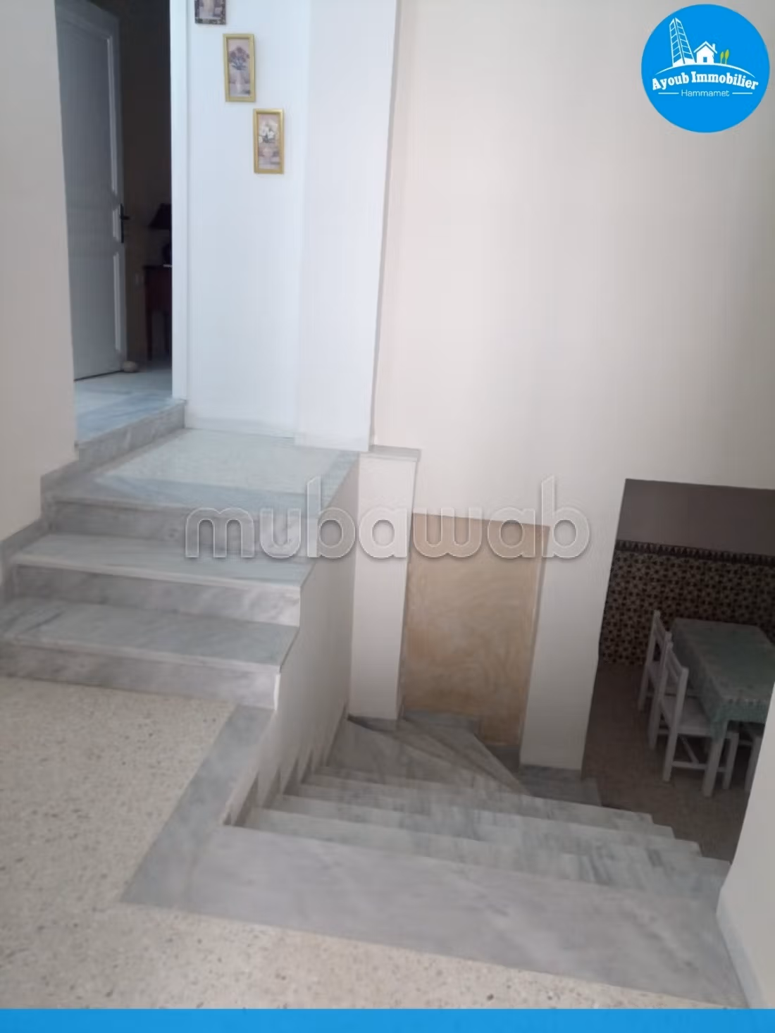 Flat for rent in Hammamet. 2 beautiful rooms. Ample storage space. 