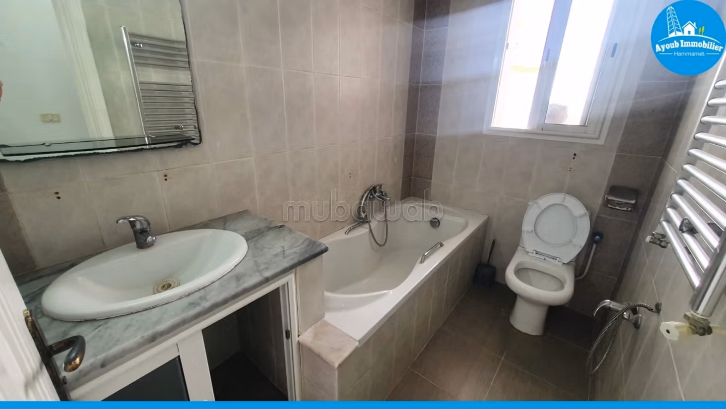 Appartement à louer à l'année à Hammamet Nord