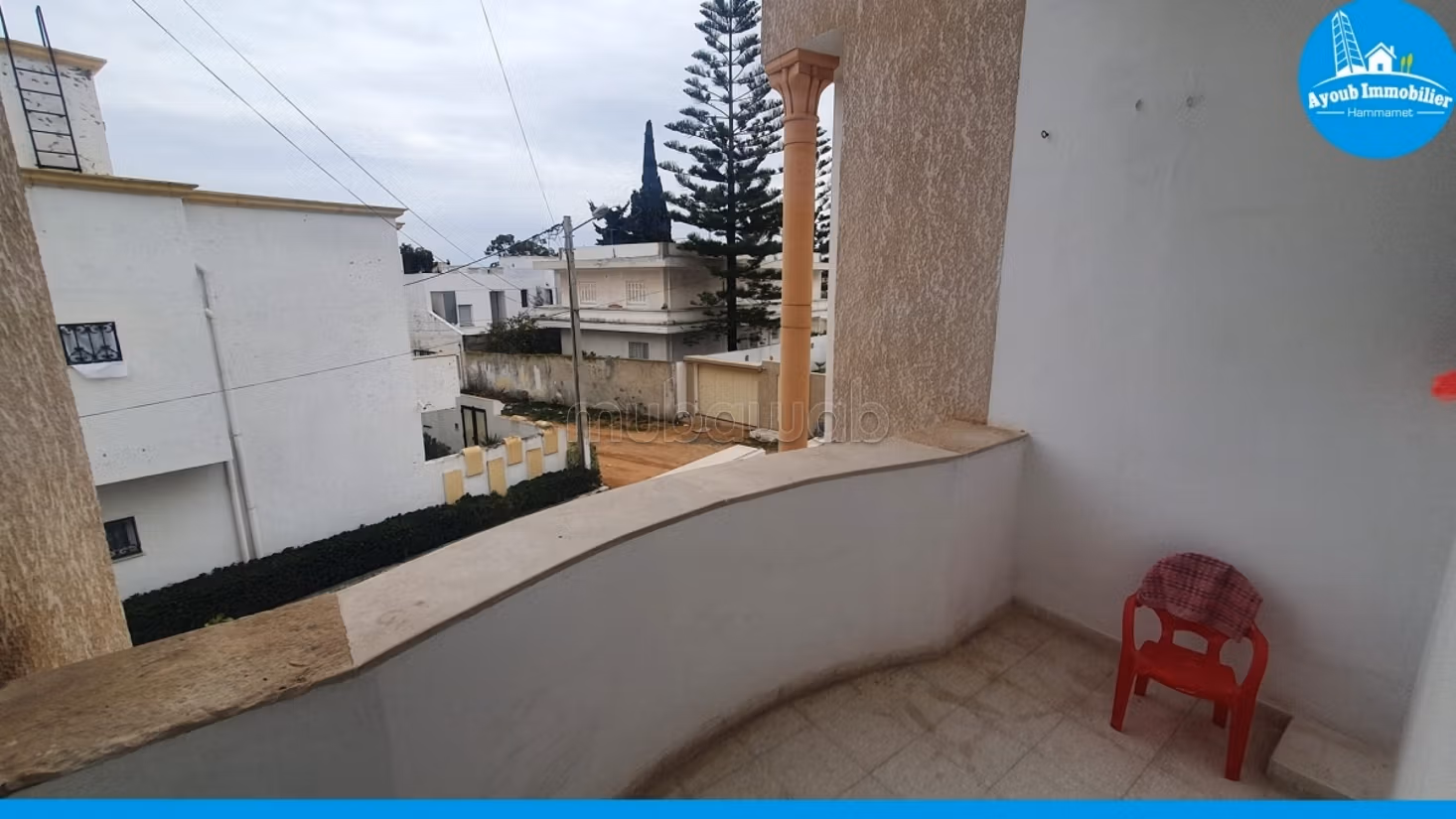 Appartement à louer à l'année à Hammamet Nord
